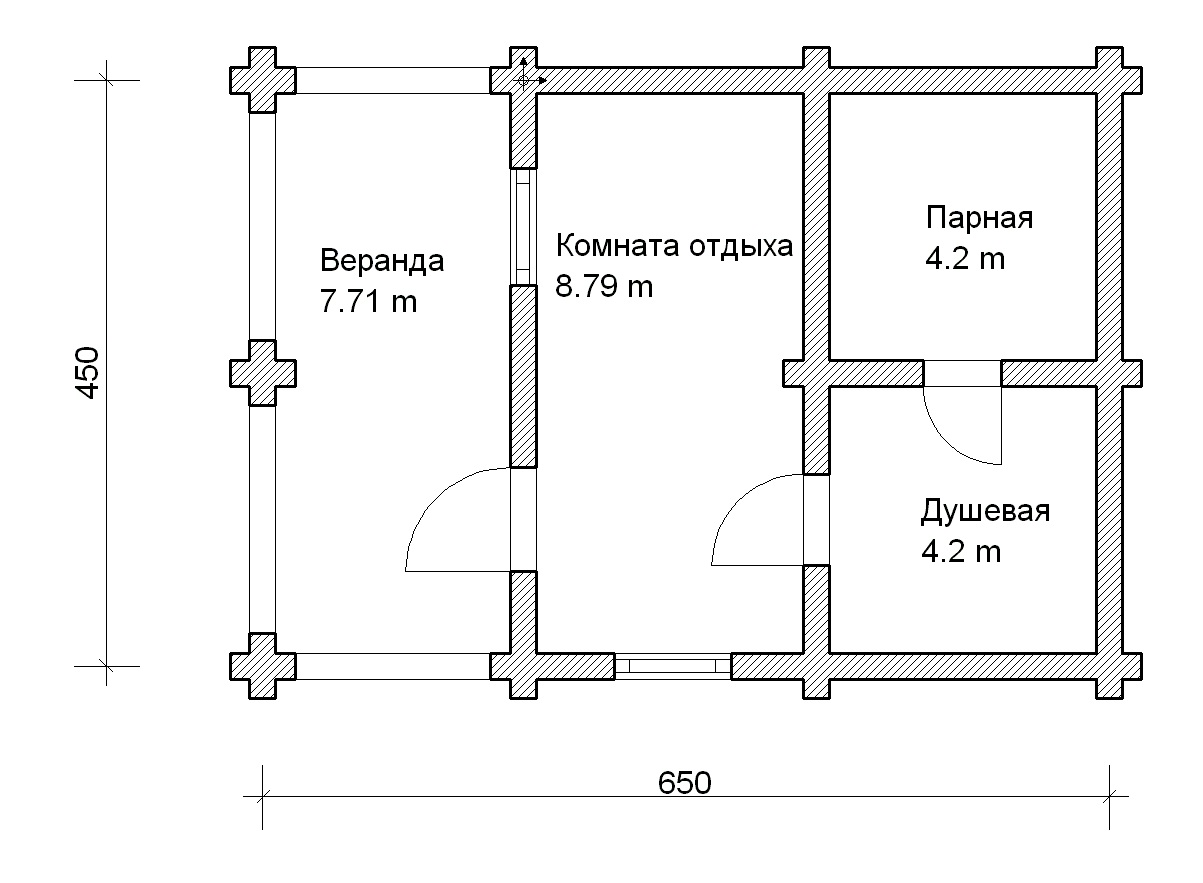 Каркасная баня 6х4 – особенности проектирования и строительства. Проекты бань 4х6: особенности, используемые материалы, выбор расположения, удачные решения